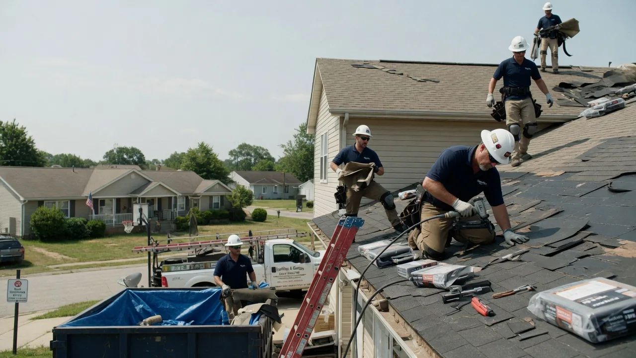 Roof Replacement in Gwynneville, IN near me